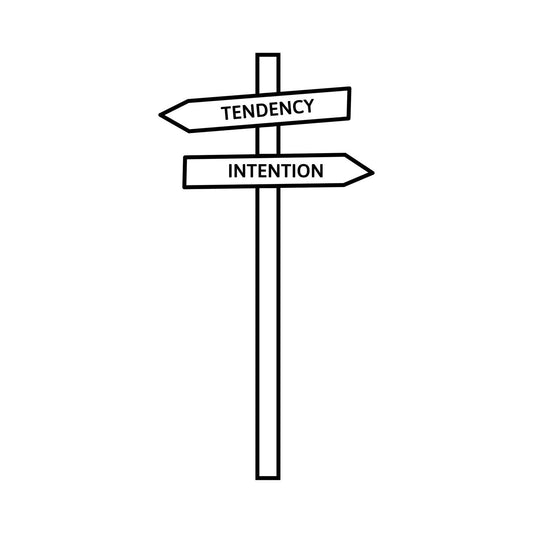 Tendency vs. Intention
